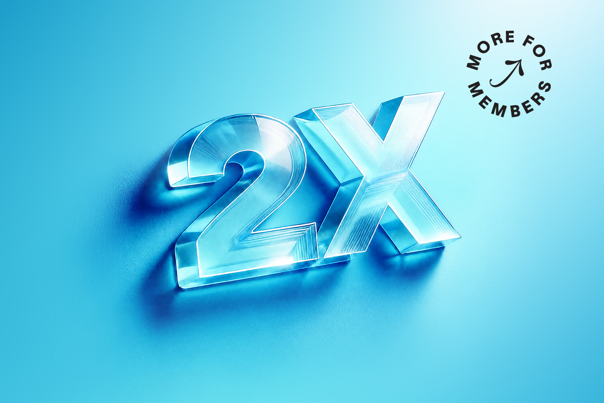 2X Tier Credit Multiplier
